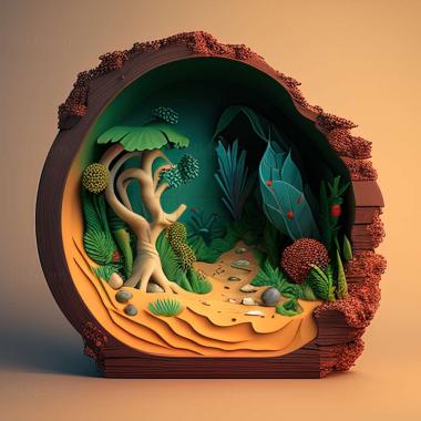 3D модель Гра Terrarium Land (STL)